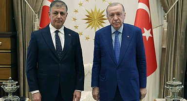 Cumhurbaşkanı Erdoğan, İzmir Büyükşehir Belediye Başkanı Tugay'ı kabul etti