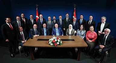 Cumhurbaşkanı Erdoğan, New York'ta gazetecilerle bir araya geldi