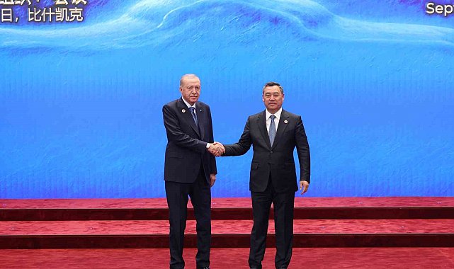Cumhurbaşkanı Erdoğan, ŞİÖ+ formatlı zirveye katılmak üzere Irıs Ordo Kongre Merkezinde