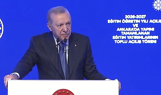 Cumhurbaşkanı Erdoğan: Türkiye, PISA'da üç alanda performansını en fazla artıran OECD ülkesi oldu