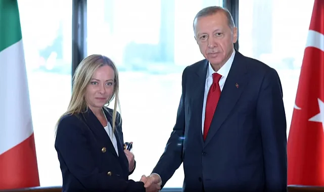 Cumhurbaşkanı Erdoğan'dan Meloni'ye tebrik