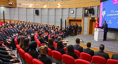 Cumhurbaşkanı Yardımcısı Cevdet Yılmaz, kaymakam adaylarıyla buluştu