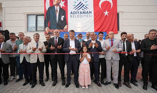 Cumhuriyet Mahallesi'ne yeni taziye evi açıldı