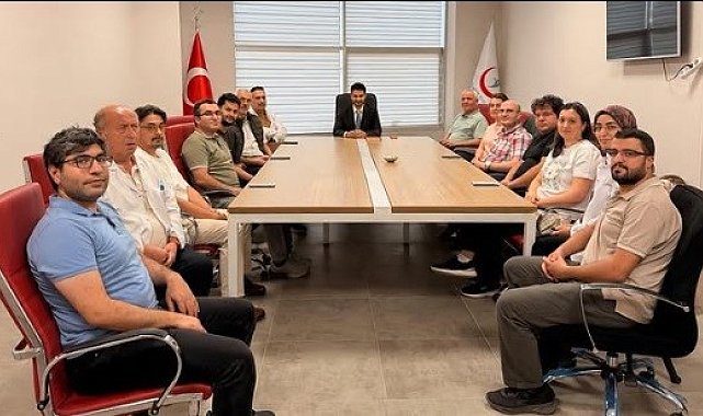 Dahiliye kliniğinde değerlendirme toplantısı yapıldı