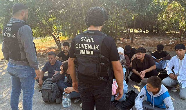Dalaman'da 18 düzensiz göçmen yakalandı