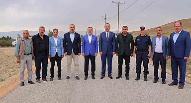 Danişment-Yolaltı bağlantı yolunda yapılan çalışmalar incelendi