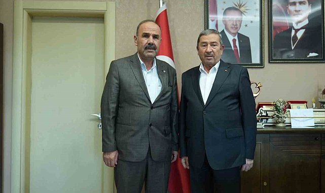 Darende Belediye Başkanı Bozkurt'tan AK Parti İlçe Başkanı Bozkurt'a ziyaret