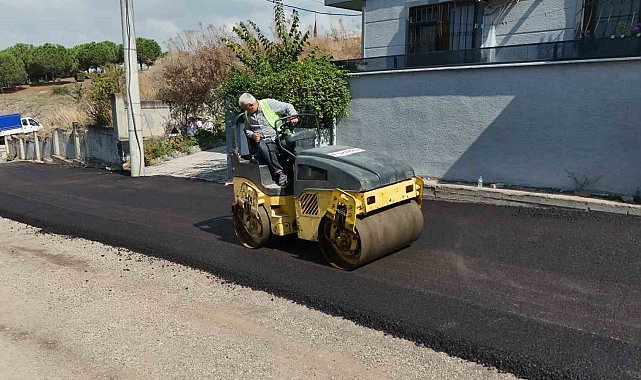 Darıca'da kış öncesi asfalt çalışmaları hızlandı