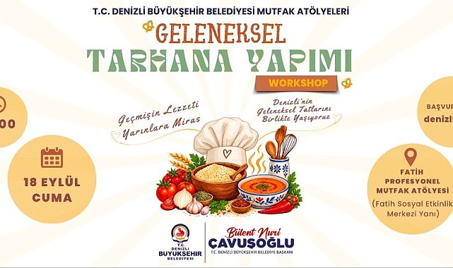 Denizli Büyükşehir geleneksel lezzetleri yaşatacak