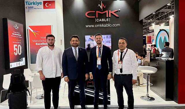 Denizli'de üretilen kablolar Dubai pazarında