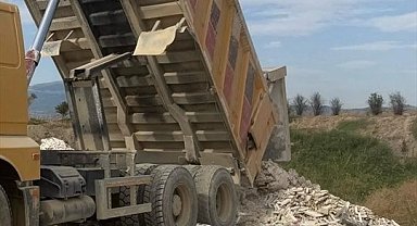 Denizli'de kaçak hafriyat dökümüne geçit yok