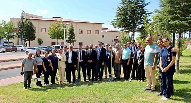 Devlet Hastanesi'nde ağaçlandırma seferberliği