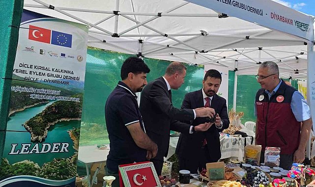 Dicle'nin yerel ürünleri ve lezzetleri Ankara'da görücüye çıktı