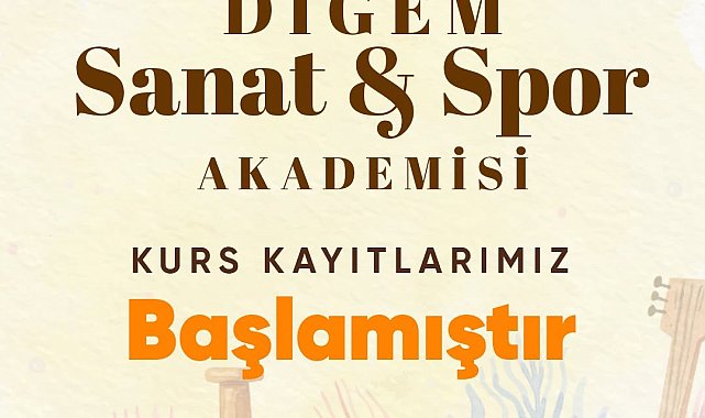 Didim Belediyesi DİGEM Sanat ve Spor Akademisi'nde kurs kayıtları başladı