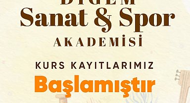 Didim Belediyesi DİGEM Sanat ve Spor Akademisi'nde kurs kayıtları başladı