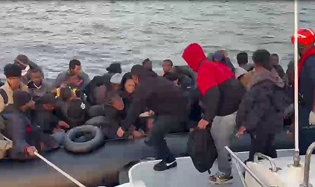 Didim'de düzensiz göçmen operasyonu