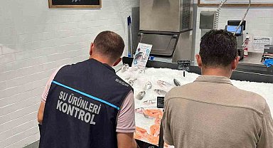 Didim'de su ürünleri satış yerleri denetlendi