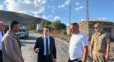 Digor'da KÖYDES seferberliği: Parke taşı çalışması hızla ilerliyor