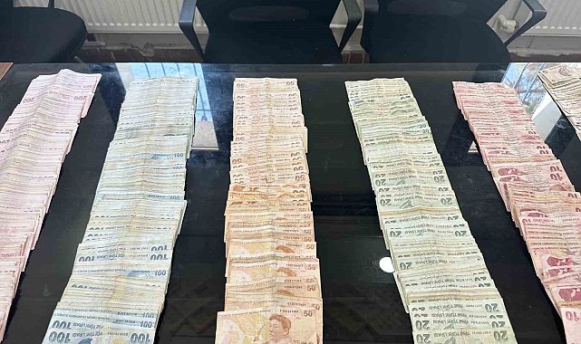 Dilencinin üzerinden 60 bin lira çıktı