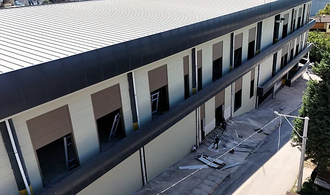 Dilovası'nın yeni hizmet binasında son dokunuşlar