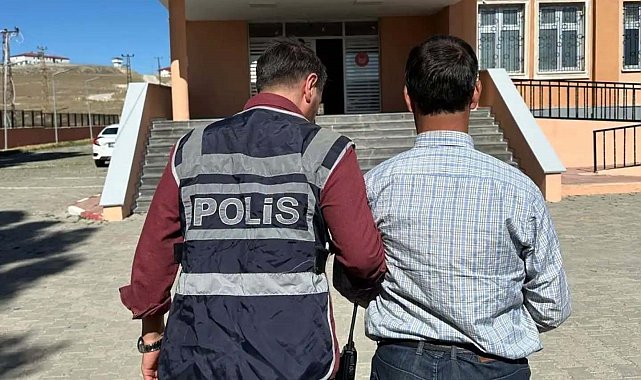 Diyadin'de 7 yıl 6 ay hapis cezası bulunan şahıs yakalandı