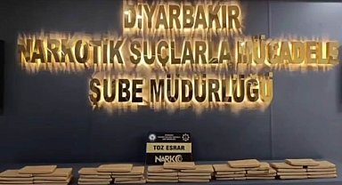 Diyarbakır'da 14 kilo esrar ele geçirildi, 1 kişi tutuklandı