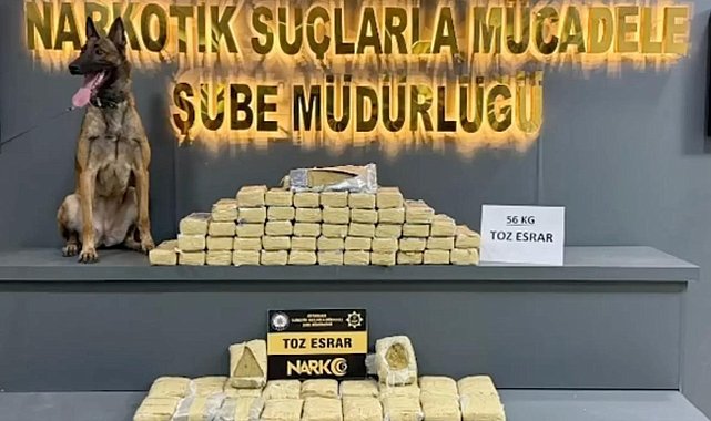 Diyarbakır'da 56 kilo esrar ele geçirildi: 2 kişi gözaltına alındı