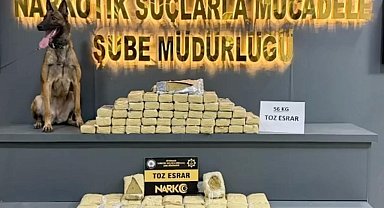 Diyarbakır'da 56 kilo esrar ele geçirildi: 2 kişi gözaltına alındı