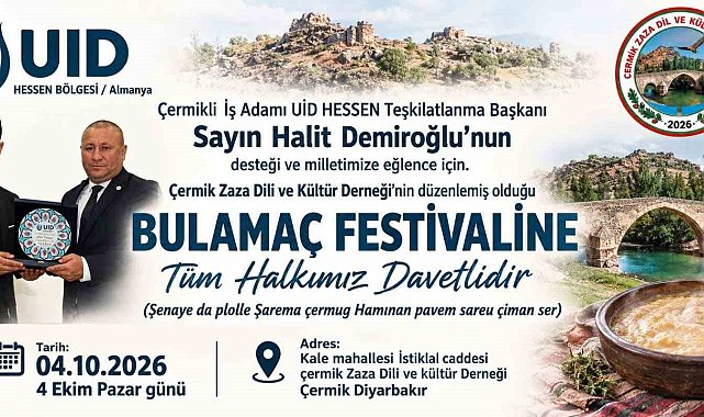 Diyarbakır'da Bulamaç Festivali düzenlenecek