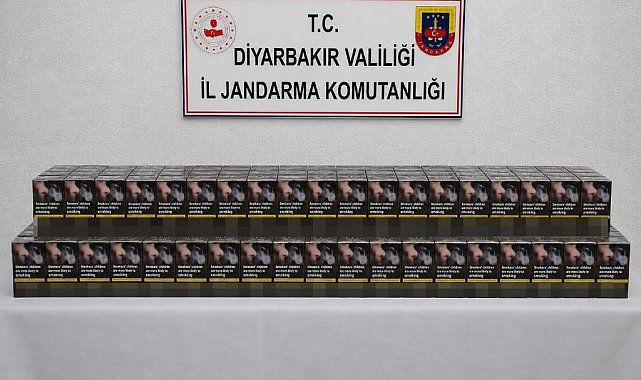 Diyarbakır'da çok sayıda gümrük kaçağı ürün ele geçirildi
