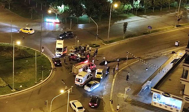 Diyarbakır'da hız, kazayı beraberinde getirdi: 1 yaralı