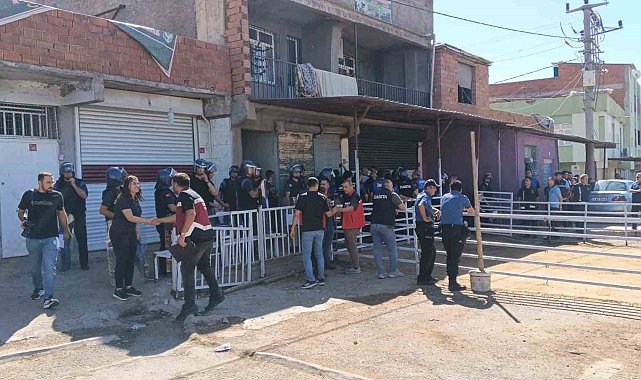 Diyarbakır'da kaçak kesim yerleri mühürlendi