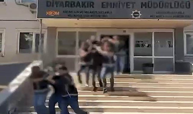 Diyarbakır'da "Daltonlar" suç örgütüne operasyon: 8 şüpheli tutuklandı