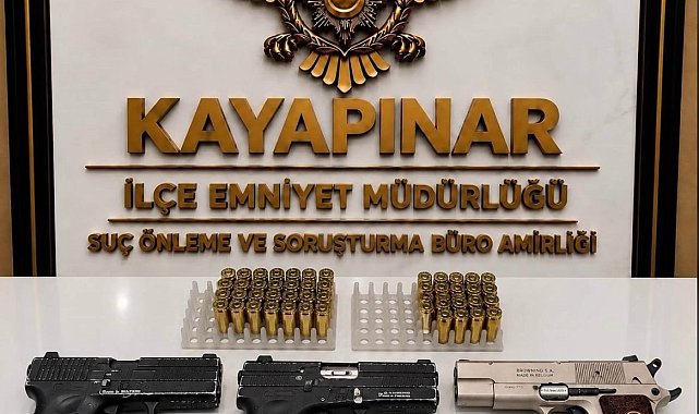 Diyarbakır'da ruhsatsız silah ve dolandırıcılık operasyonu