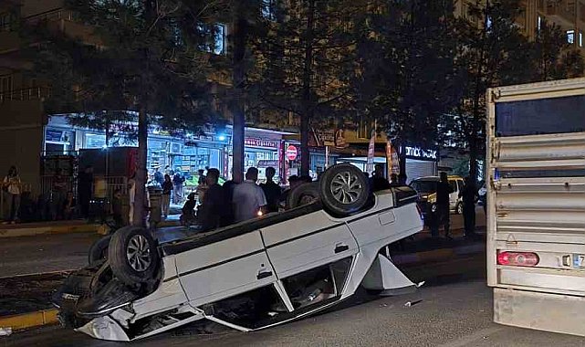 Diyarbakır'da trafik kazası: 1 yaralı