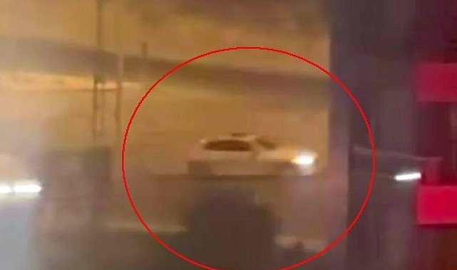 Drift atıp vatandaşlara geceyi zehir etti