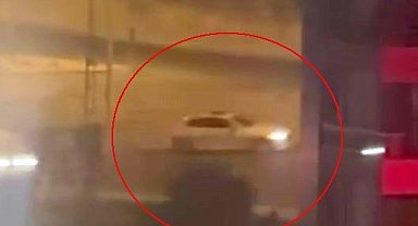 Drift atıp vatandaşlara geceyi zehir etti