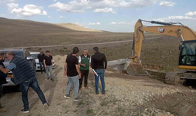DSİ 24. Bölge Müdürü Kotan Kars'taki sulama projelerini yerinde inceledi