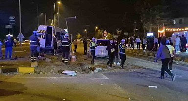 Düğün dönüşü feci kaza: 21 yaralı