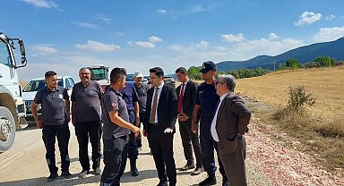 Dumlupınar Kaymakamı Karahan'dan köy ziyaretleri