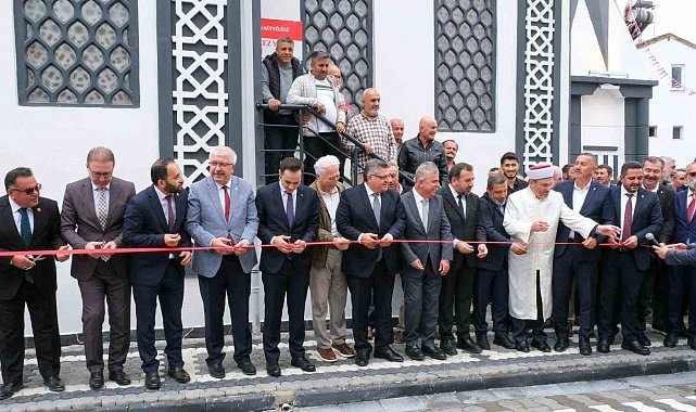 Durağan Yeni Camii dualarla ibadete açıldı