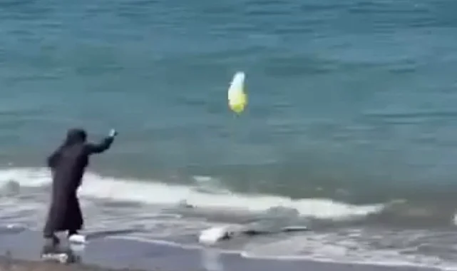 Düzce Akçakoca'da piknik sonrası çöplerini denize attılar