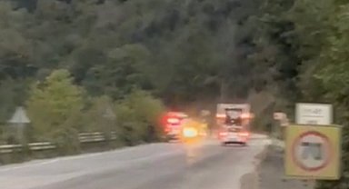 Düzce Yığılca yolunda trafik kazası: 2 yaralı