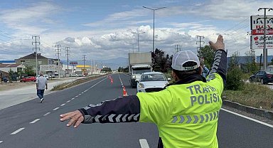 Düzce'de 201 araç trafikten men edildi