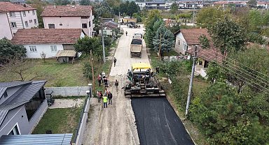Düzce'de 48 bin ton asfalt döküldü