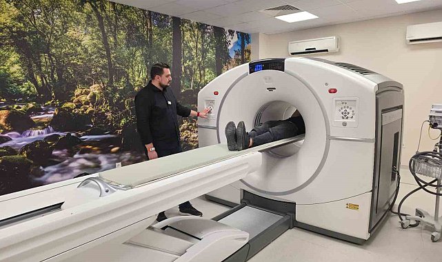 Düzce'de PET-CT cihazında deneme çekimleri başladı