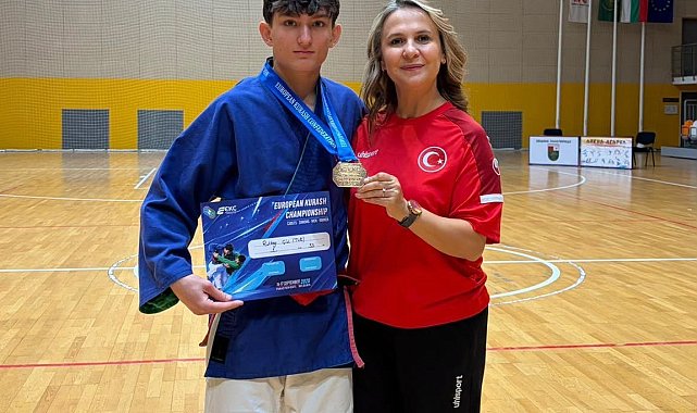 Düzceli sporculardan Kuraş Avrupa Şampiyonası'nda 3 altın madalya