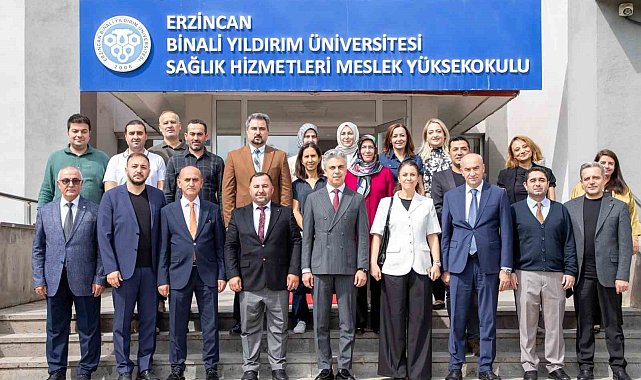EBYÜ Sağlık Hizmetleri Meslek Yüksekokulunda devir teslim töreni yapıldı