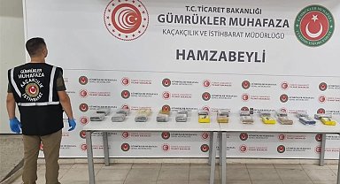 Edirne kapılarında uyuşturucu sevkiyatına darbe