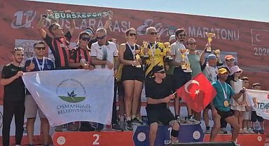 Edirne Yarı Maratonu'nda Keşan fırtınası